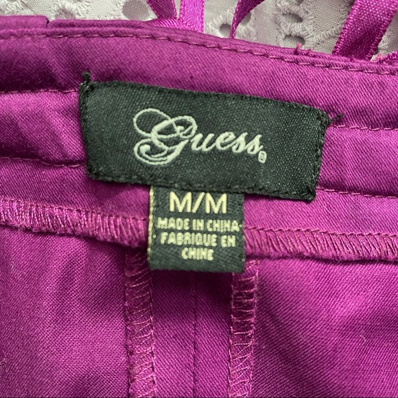 GUESS Corset Mini Dress Medium - Picture 5 of 6